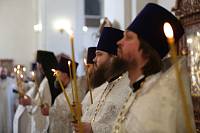  Божественная литургия и отпевание архимандрита Сергия (Шагаева) в Тихвинском храме Ногинска 